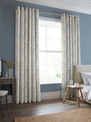 Laura Ashley Natural Fennelton Made to Measure 100% Cotton Curtains - Image 1 of 9