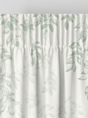 Laura Ashley Natural Lockwood Made to Measure 100% Cotton Curtains - Image 4 of 9