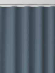 Laura Ashley Newport Blue Middleton Velvet Made to Measure Curtains - Image 8 of 9