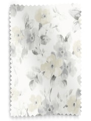 Laura Ashley Natural Fleetham Haze Made to Measure 100% Cotton Curtains - Image 7 of 9