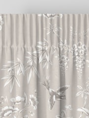 Laura Ashley Natural Rowshaw Garden Made to Measure 100% Cotton Curtains - Image 6 of 9