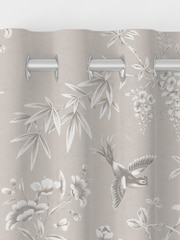 Laura Ashley Natural Rowshaw Garden Made to Measure 100% Cotton Curtains - Image 7 of 9