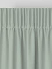 Laura Ashley Sage Green Middleton Velvet Made to Measure Curtains - Image 6 of 9