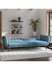 Novogratz Blue Brittany Linen Bed - Image 3 of 6