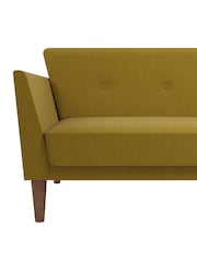 Novogratz Yellow Regal Linen Sofa Bed - Image 6 of 6