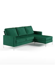 Novogratz Green Chapman Sectional Sofa - Image 2 of 5