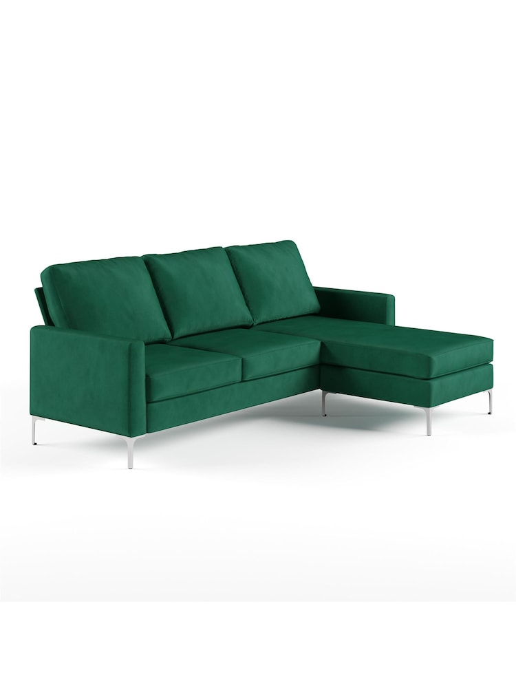 Novogratz Green Chapman Sectional Sofa - Image 2 of 5
