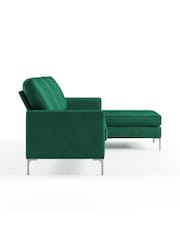 Novogratz Green Chapman Sectional Sofa - Image 3 of 5