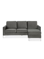 Novogratz Grey Chapman Sectional Sofa - Image 3 of 6