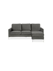 Novogratz Grey Chapman Sectional Sofa - Image 4 of 6