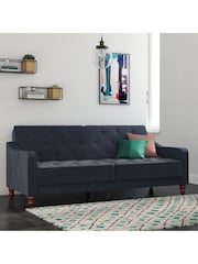 Novogratz Blue Vintage Tufted Futon - Image 1 of 6