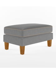 Novogratz Grey Bowen Ottoman Storage - Image 2 of 4