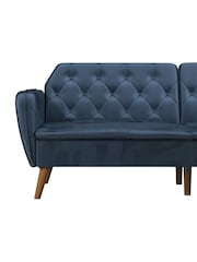 Novogratz Blue Tallulah Memory Foam Futon - Image 6 of 6