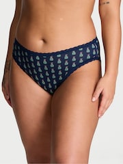 Victoria's Secret Noir Navy Blue Christmas Tree Brief Knickers - Image 1 of 3