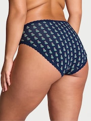 Victoria's Secret Noir Navy Blue Christmas Tree Brief Knickers - Image 2 of 3