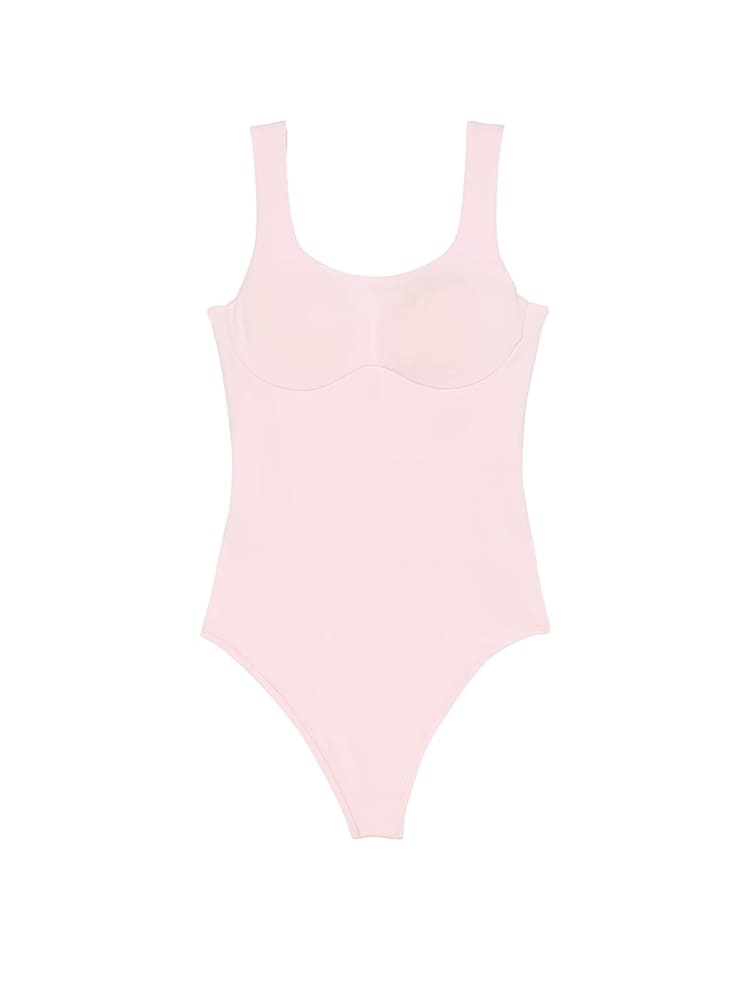 Victoria's Secret PINK Pink Tulip Cotton Bodysuit - Image 3 of 3