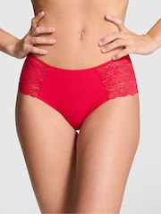 Victoria's Secret PINK Red Pepper Lace Cheeky Knickers - Image 1 of 3