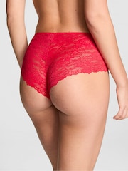 Victoria's Secret PINK Red Pepper Lace Cheeky Knickers - Image 2 of 3