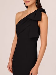 Adrianna Papell Stretch Crepe Long Dress - Image 4 of 7