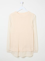 FatFace Light Natural Amara 2 In 1 Knitted Tank - Image 11 of 11