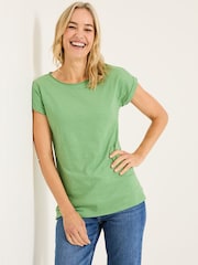 FatFace Ivy Light Green T-Shirt - Image 1 of 9