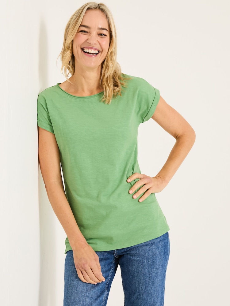 FatFace Ivy Light Green T-Shirt - Image 1 of 9