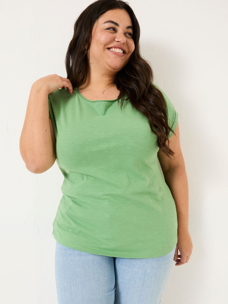 FatFace Ivy Light Green T-Shirt - Image 6 of 9