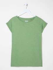 FatFace Ivy Light Green T-Shirt - Image 9 of 9