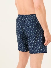 Dibujos geométricos en azul - FatFace Swim Shorts - Imagen 4 de 6