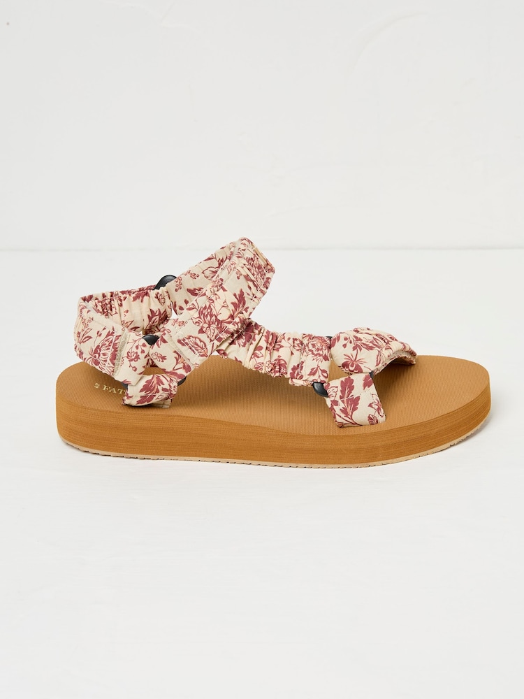 FatFace Tan Brown Ettie Walking Sandals - Image 1 of 3