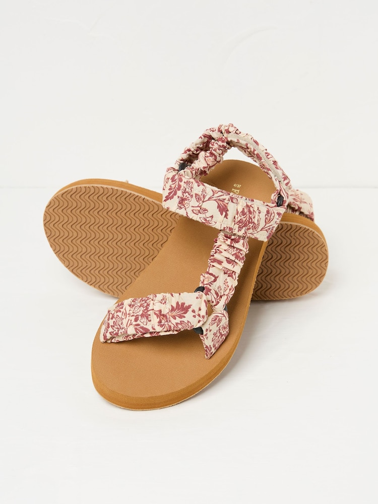 FatFace Tan Brown Ettie Walking Sandals - Image 2 of 3