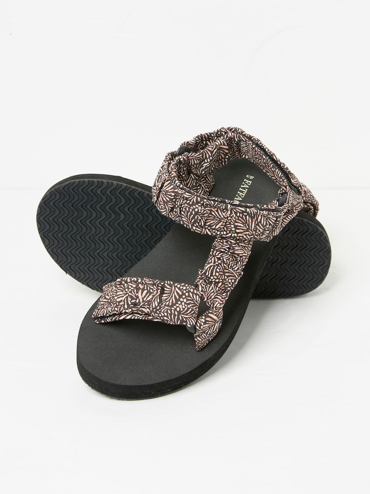 FatFace Black Ettie Walking Sandals - Image 2 of 3