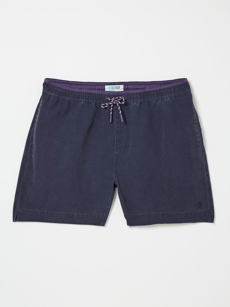 FatFace Trevose Navy Swim Shorts - Image 5 of 6