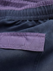 FatFace Trevose Navy Plain Swim Shorts - Image 7 of 7