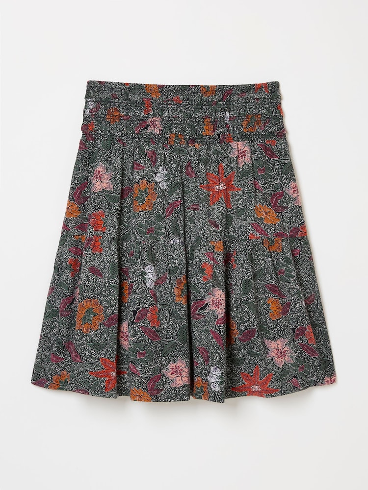 Schwarz, florales Detail - FatFace Skirt - Bild 5 von 5 Schwarz, florales Detail - FatFace Skirt - Bild 5 von 5