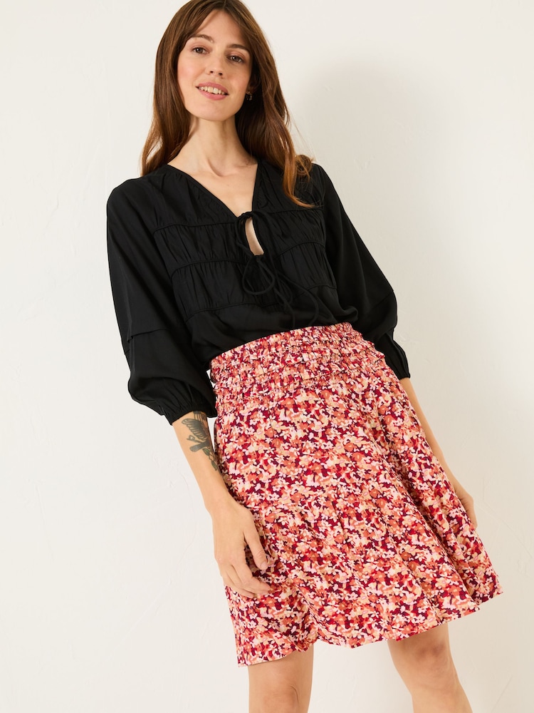 FatFace Calli Multi Abstract Floral Skirt - Image 1 of 7