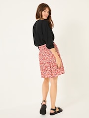 FatFace Calli Multi Abstract Floral Skirt - Image 2 of 7