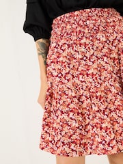 FatFace Calli Multi Abstract Floral Skirt - Image 5 of 7