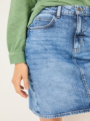 FatFace Blue Denim Hattie Skirt - Image 5 of 9