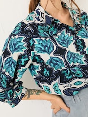 FatFace Jade Green Roxi Shirt - Image 4 of 5