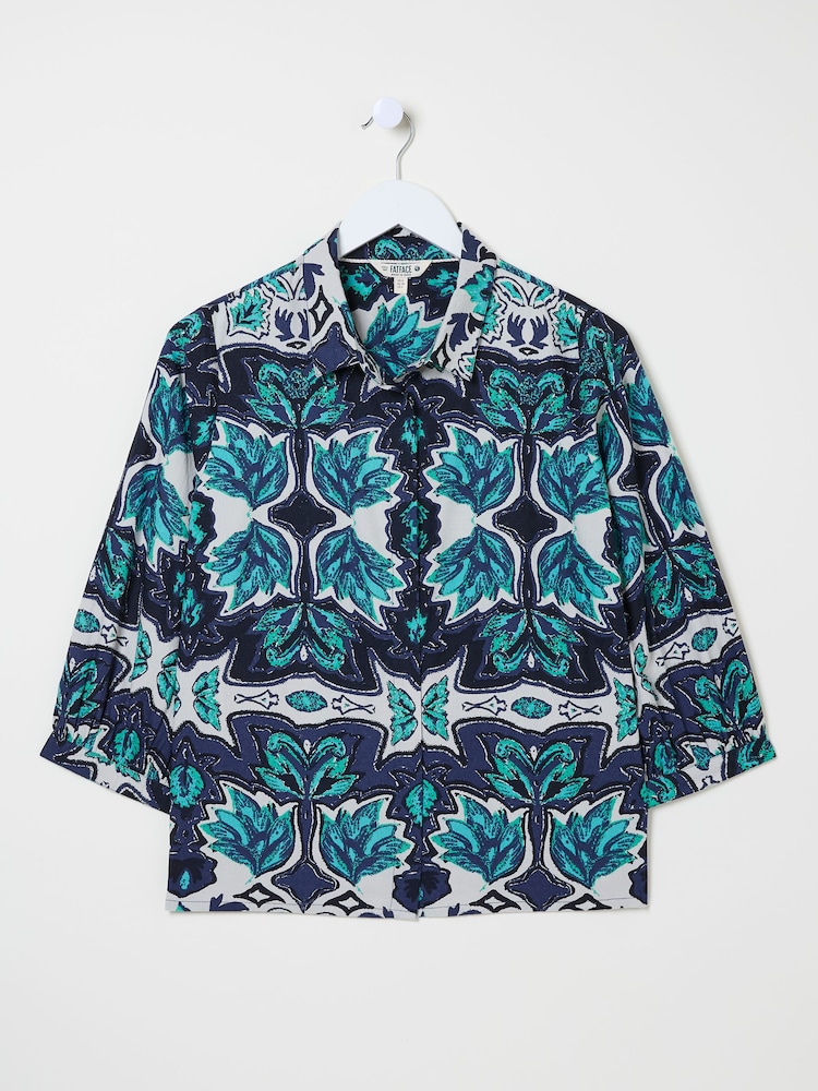 FatFace Jade Green Roxi Shirt - Image 5 of 5