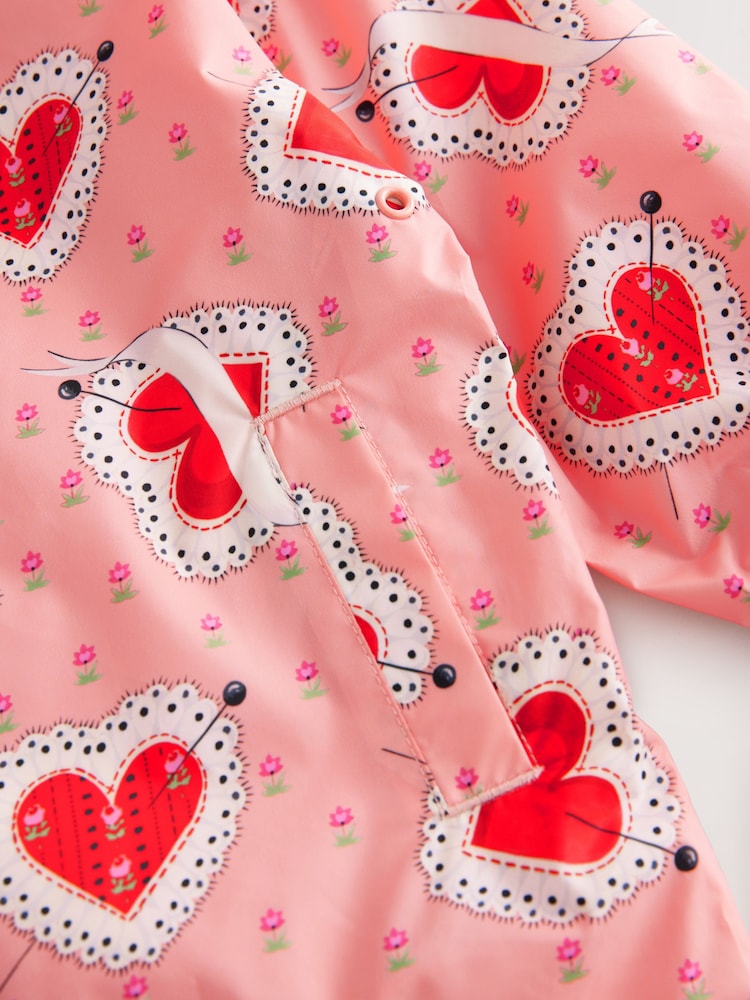 Pink Cath Kidston Printed Cagoule (3mths-7yrs) - Image 11 of 11