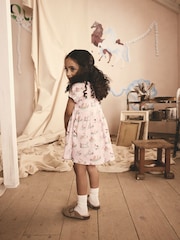 Pink Cath Kidston Jersey 100% Cotton Dress (3mths-7yrs) - Image 3 of 9
