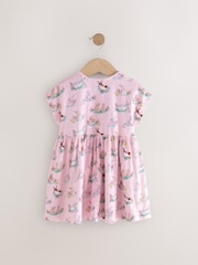 Pink Cath Kidston Jersey 100% Cotton Dress (3mths-7yrs) - Image 7 of 9