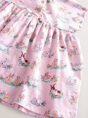 Pink Cath Kidston Jersey 100% Cotton Dress (3mths-7yrs) - Image 9 of 9
