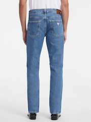 Guess Jeans Blue Straight Leg 100% Cotton Jeans - Image 3 of 6