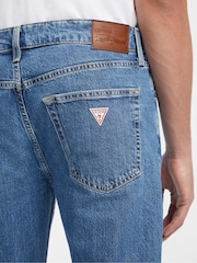 Guess Jeans Blue Straight Leg 100% Cotton Jeans - Image 4 of 6