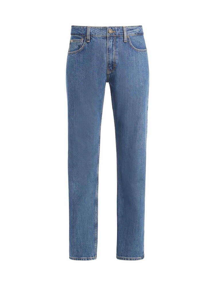 Guess Jeans Blue Straight Leg 100% Cotton Jeans - Image 6 of 6