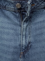 Mango Blue Catherin Culotte High Waist Jeans - Image 10 of 10