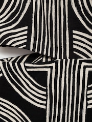 Mango Black Printed Dress With Openings - Image 5 of 5